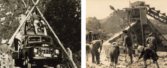 当時の作業風景