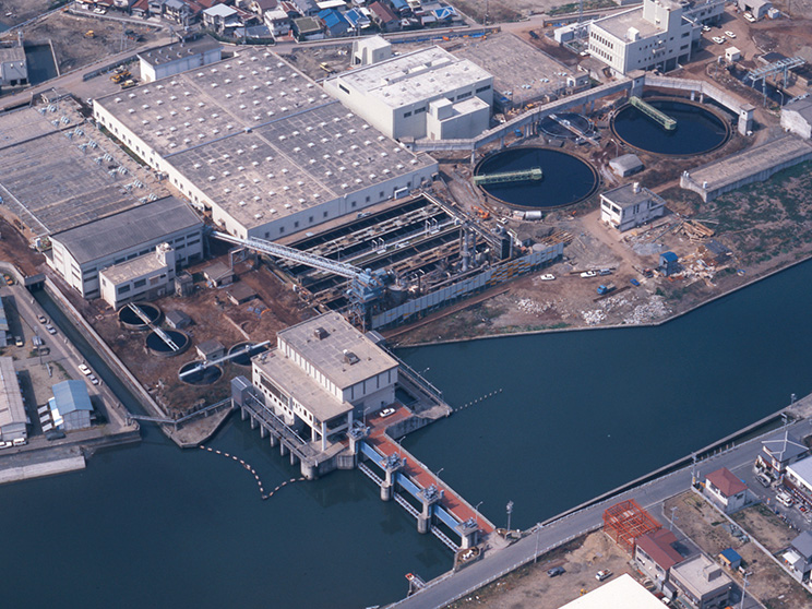 和歌山市 公共下水道和歌川終末処理場沈砂池ポンプ棟築造工事