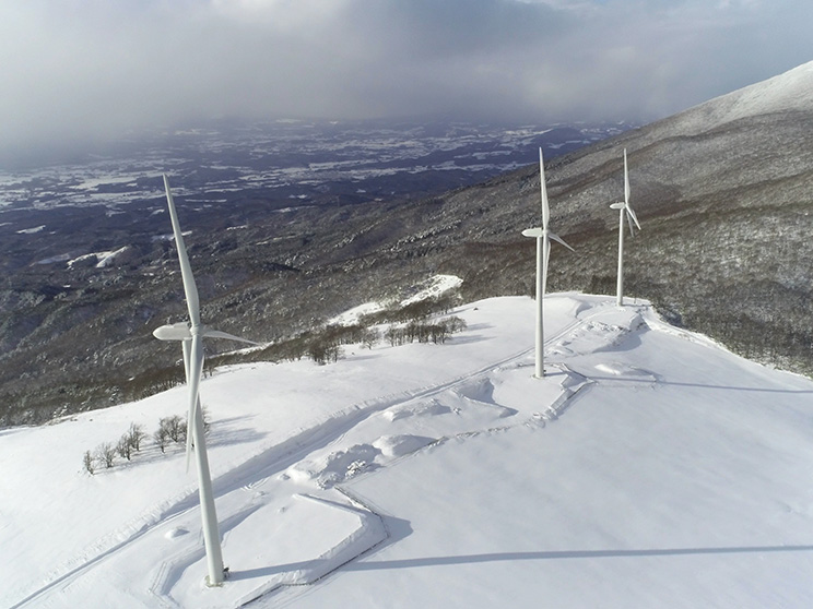 姫神ウィンドパーク新設工事　土木建築工事